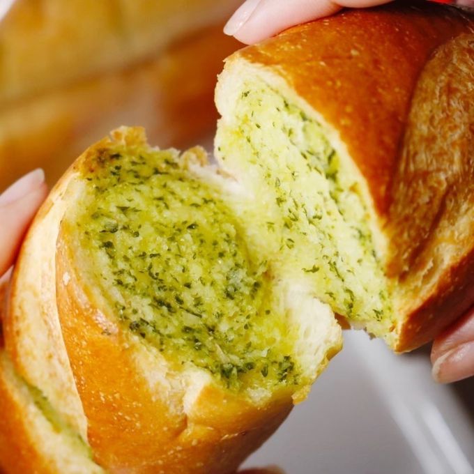 自然食哉 - 【拌伴餐飲】光泉鮮奶香蒜哈斯麵包(120gx3入)-360g/包