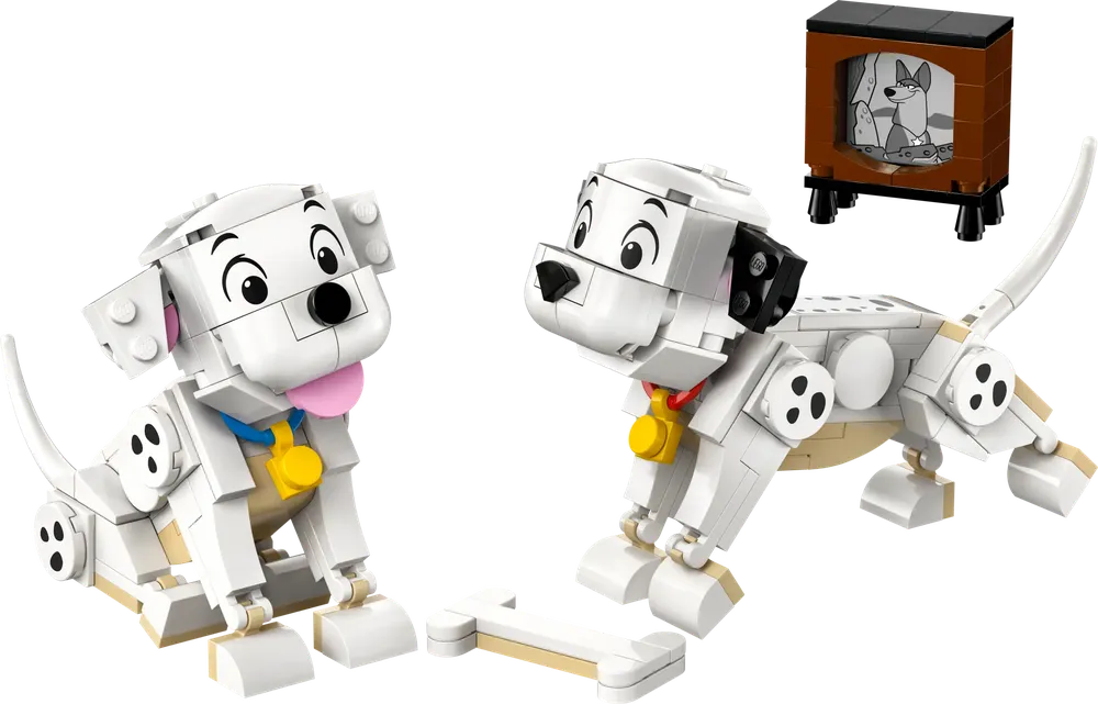 LEGO 43271 《101 忠狗》小狗小福和小豆丁 Lucky & Penny 101 Dalmatians Puppies
