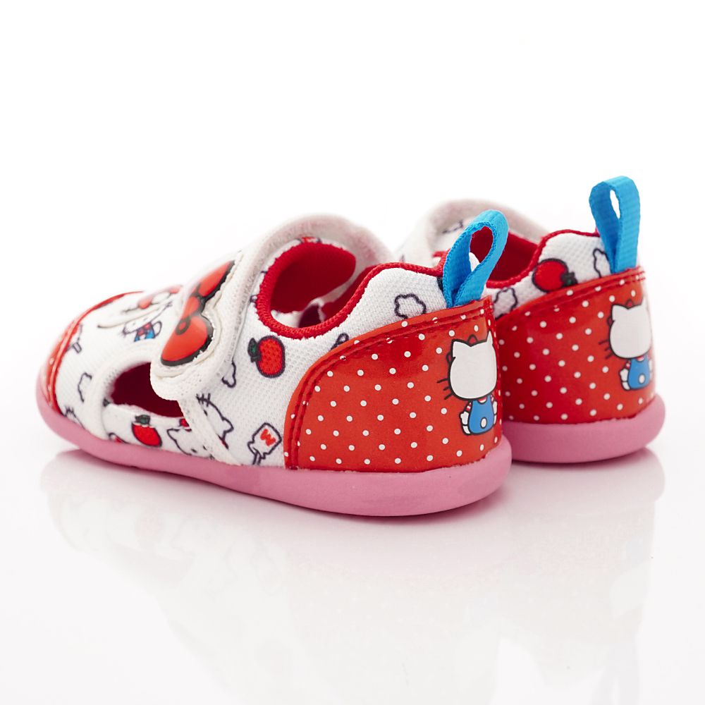 Moonstar日本月星 - 機能童鞋-KITTY聯名涼鞋(寶寶段)-紅