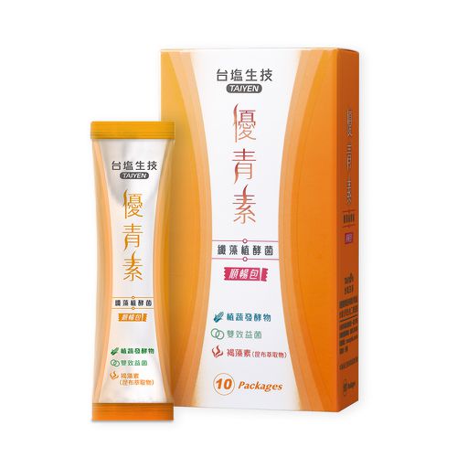台鹽生技 - 優青素-纖藻植酵菌順暢包(30包/盒)