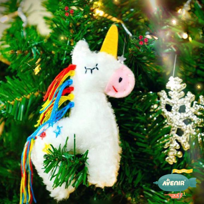 德國 Avenir Kids 艾維尼 - AK-S 縫工-我的守護小夥伴, 獨角獸吊飾