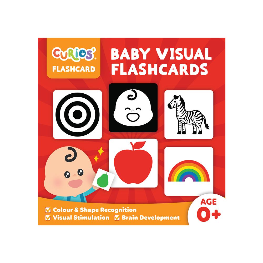 嬰兒視覺發展遊戲卡(10pcs)