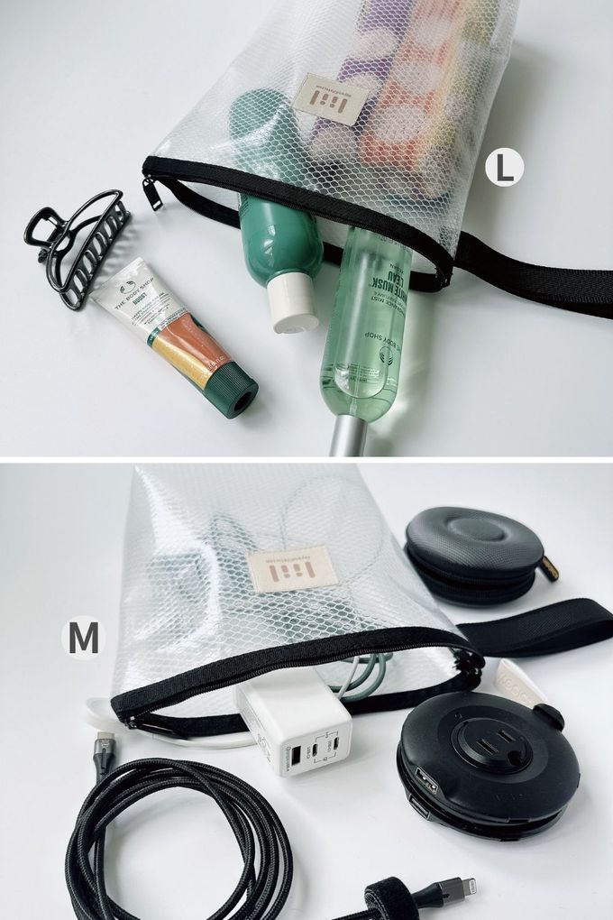 理理 liil - 霧透隨行立立袋-拿鐵奶 (2入組)-L