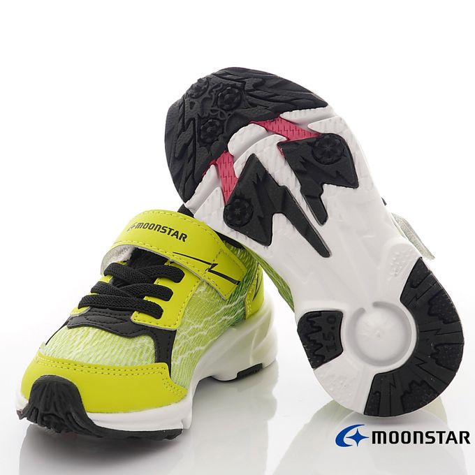 Moonstar日本月星 - 月星MSCN-3E競速運動款(中大童段)-運動鞋-黃