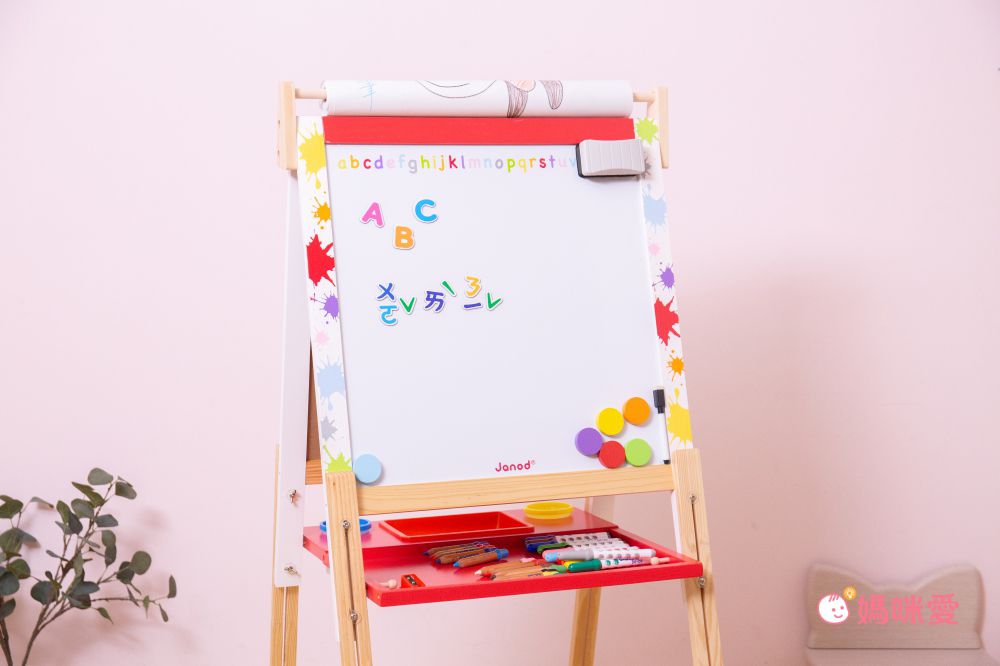 新畫架上市！法國設計【Janod】ABC雙面畫架