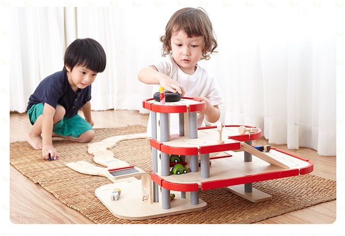 泰國 Plantoys - 木質娃娃屋-秘密樹屋