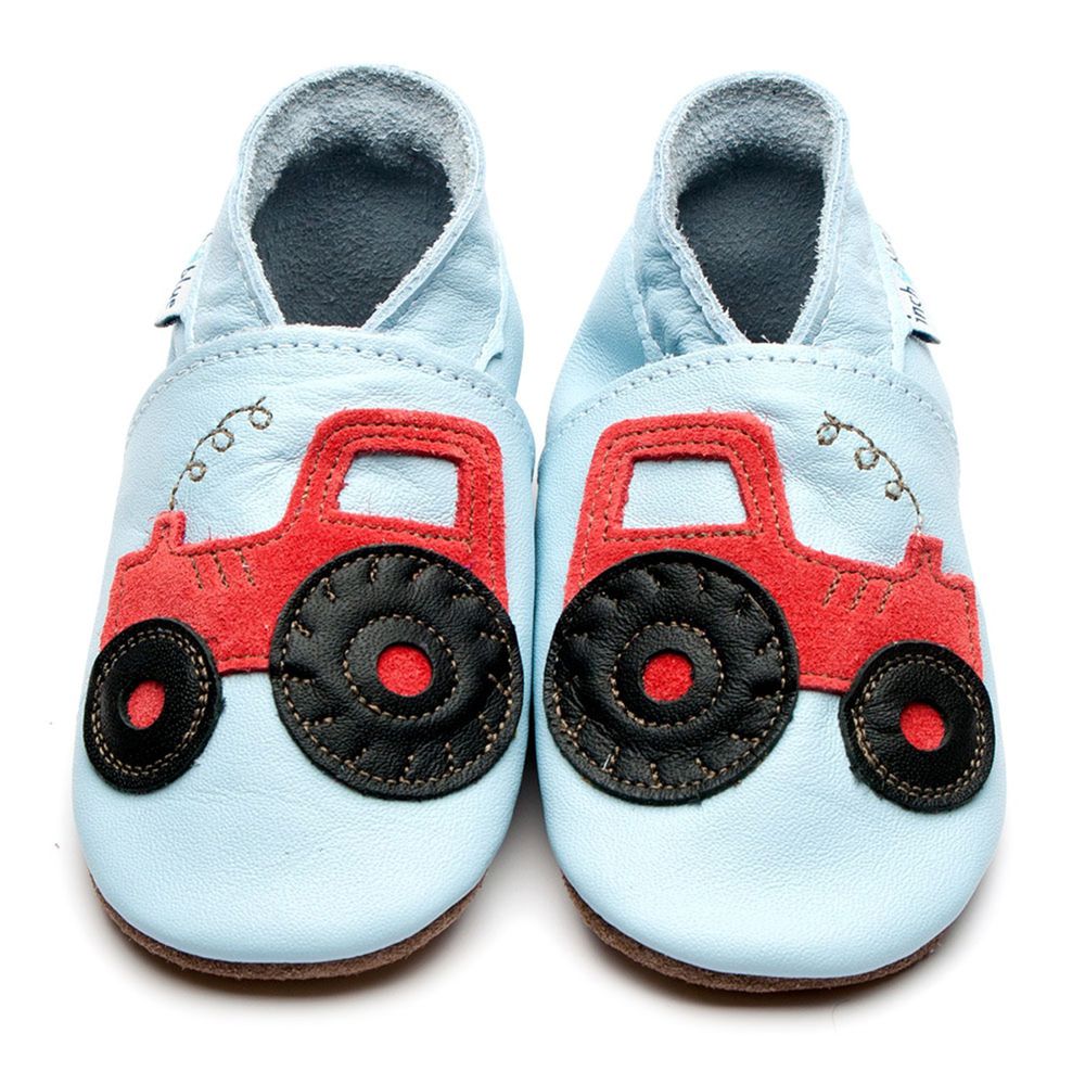 英國Inch Blue - 寶寶學步鞋-拖拉機