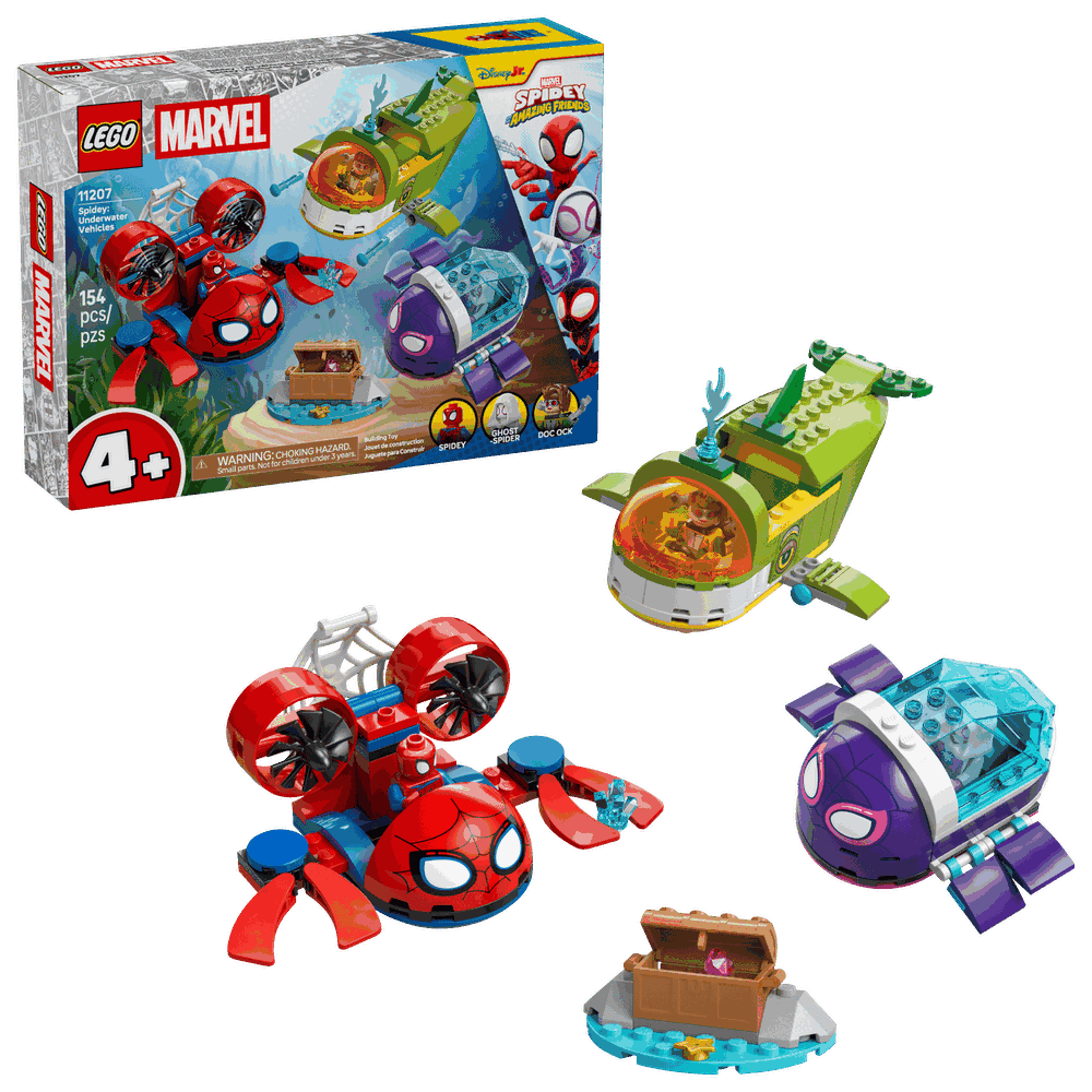 LEGO 11207 蜘蛛人：水中載具 Spidey: Underwater Vehicles