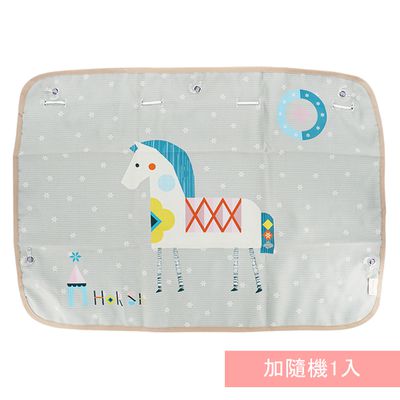 JoyNa - 2入-車用遮陽簾 吸盤式各車通用-小白馬+隨機一入 (50*70)