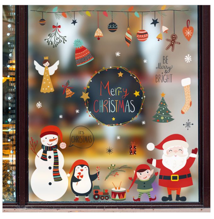 JB Design - 時尚壁貼-SD-10北歐鈴鐺聖誕 (30cm*90cm)