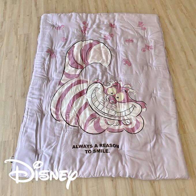 Disney 迪士尼 - 天絲石墨烯羽絲被-紫色柴郡貓
