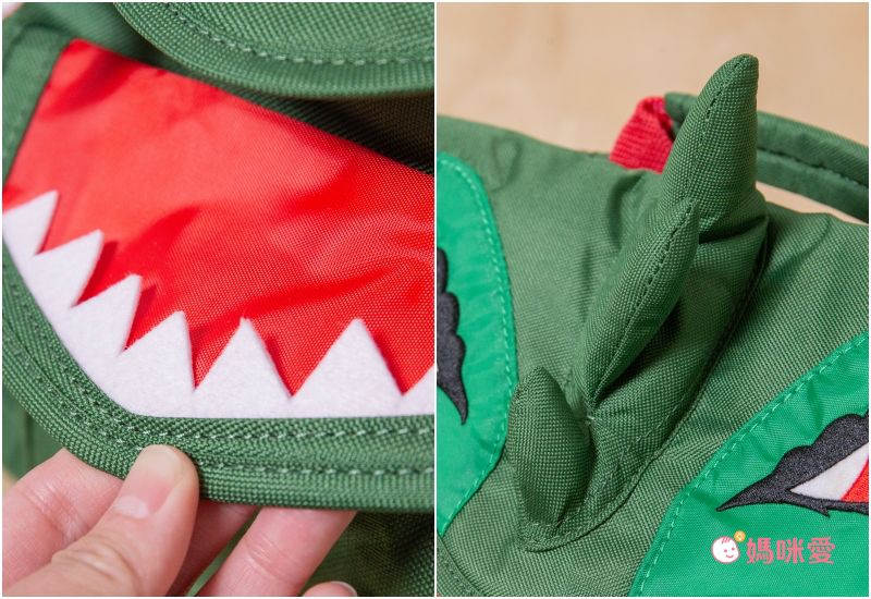 Bixbee - Dino Pack 3D動物童趣系列-英勇綠恐龍小童背包 (32*25*10cm)