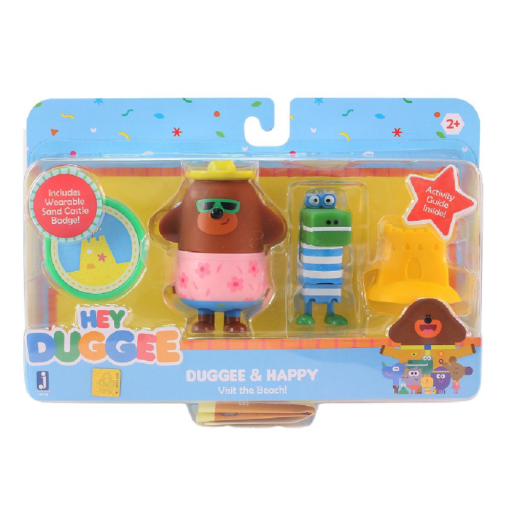 阿奇幼幼園 - 阿奇公仔配件徽章2入 海皮款-內含阿奇公仔1個+海皮公仔1個+1個道具+1個徽章