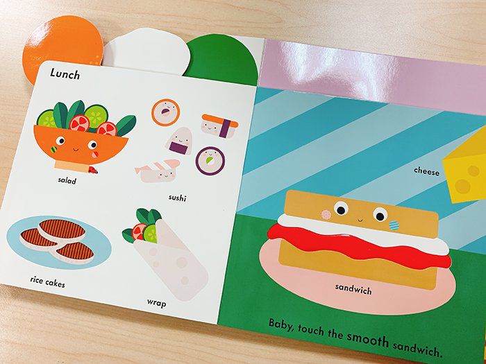 Baby Touch: Food  寶寶觸摸書：認識食物 (厚頁書)