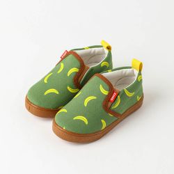 韓國 OZKIZ - 美味水果休閒鞋/室內鞋-香蕉-綠
