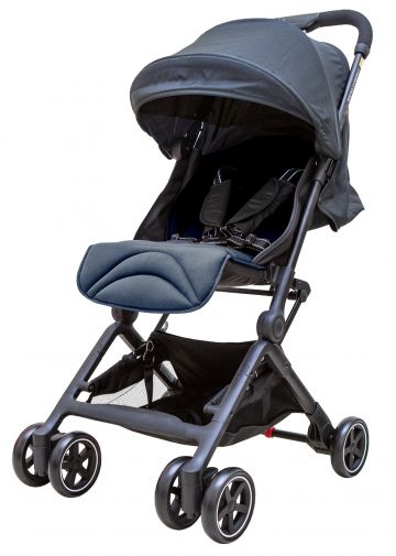 britax römer - B-Smile III 豪華換向手推車-月光灰-贈BX-383登機車