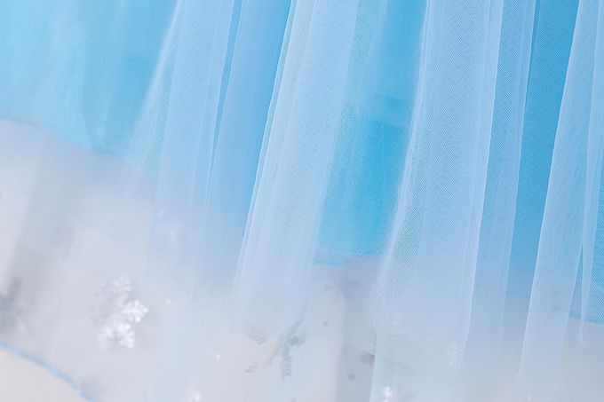 冰雪女王網紗洋裝-長袖