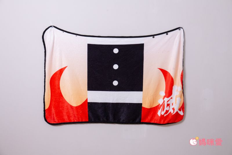 日本代購 - 鬼滅之刃 保暖毯/披肩-我妻善逸 (80x135cm)