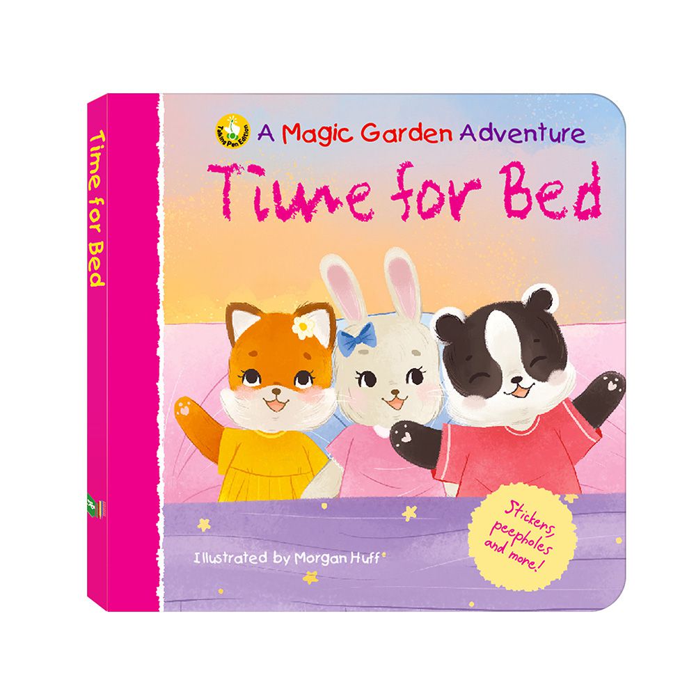Time for Bed ︱STEAM教養遊戲繪本 英文版