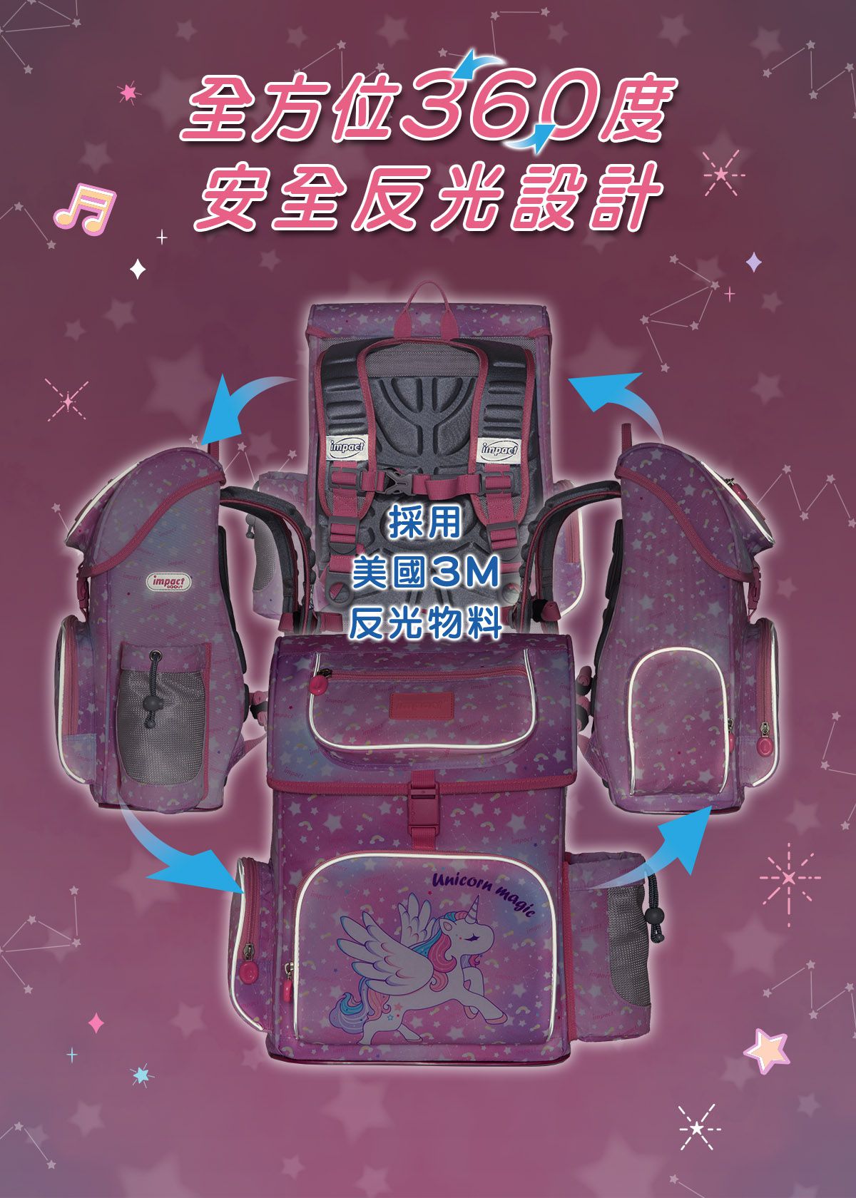 絕版出清！【 impact 怡寶】兒童護脊書包