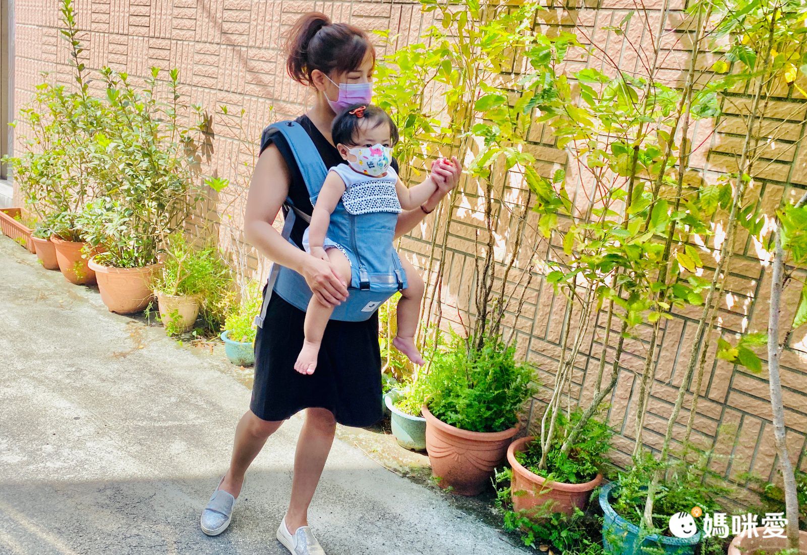 【韓國 pognae】ALL NEW NO.5升級版機能型坐墊揹巾