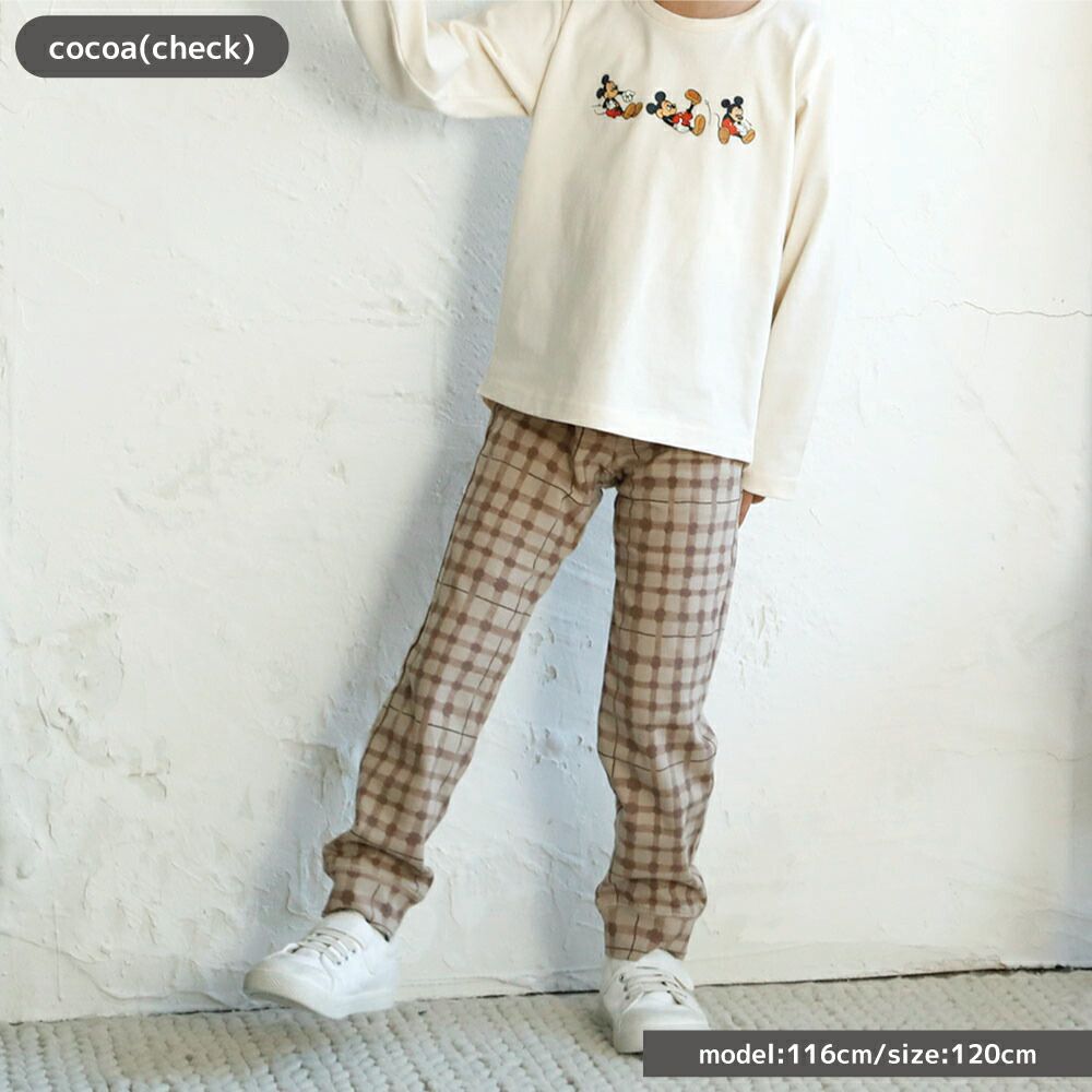 日本 ma lalumiere store - 人氣No.1 百搭印花薄款合身長褲-碎花-奶油黃