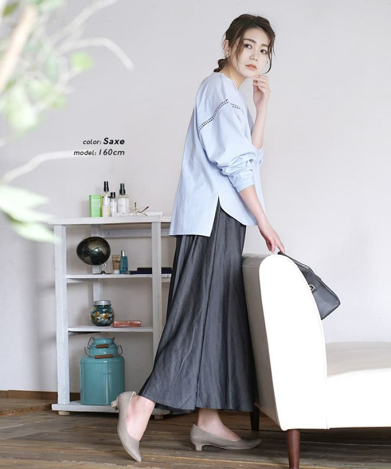 日本 zootie - 抗透汗 純棉圓領長袖上衣-知性黑