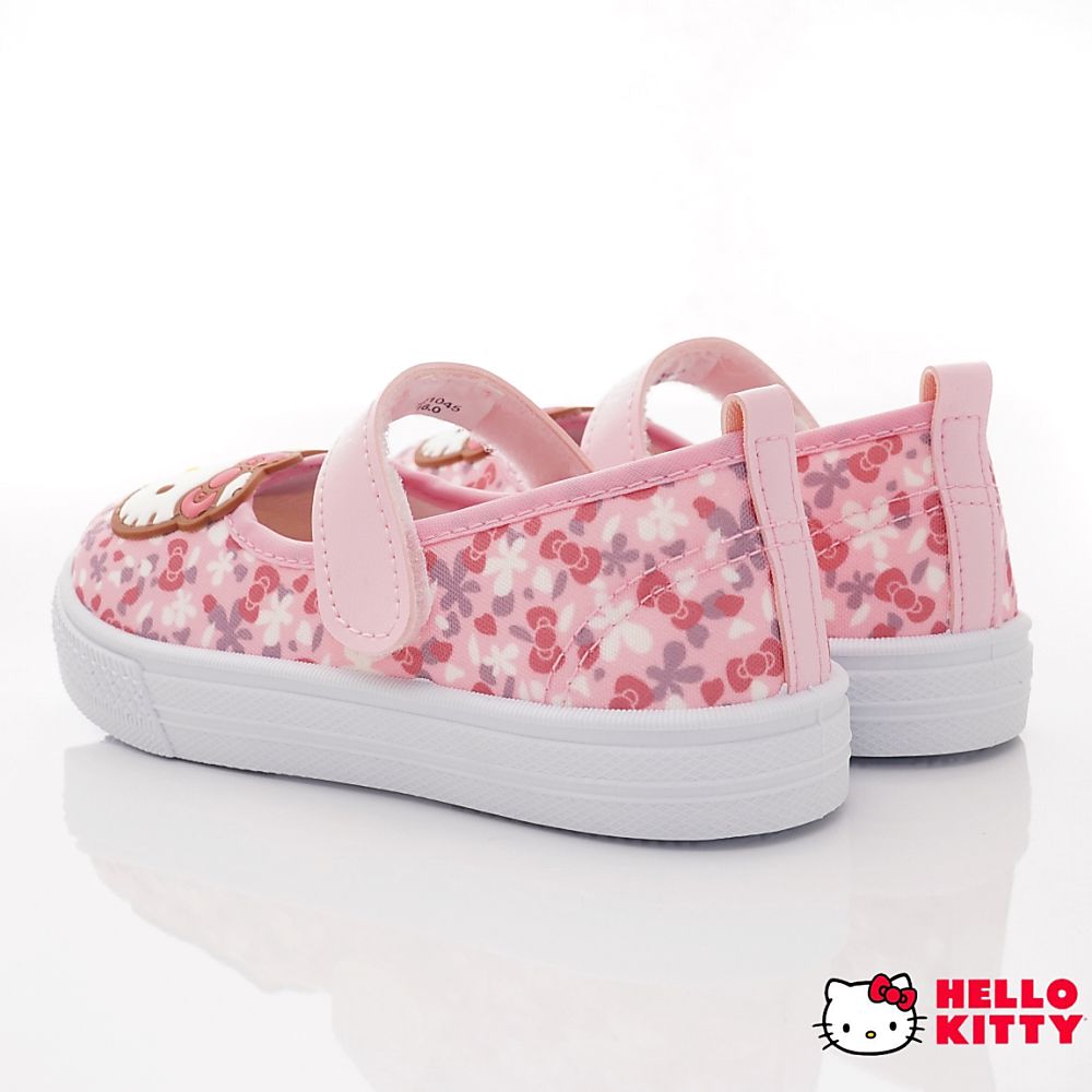 HELLO KITTY - 台灣製休閒室內鞋(中童段)-粉色