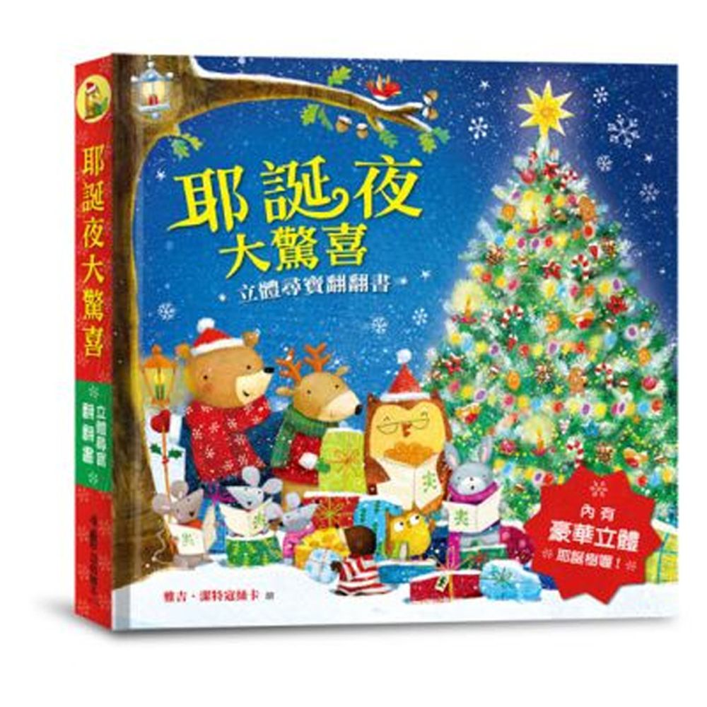 耶誕夜大驚喜──立體尋寶翻翻書