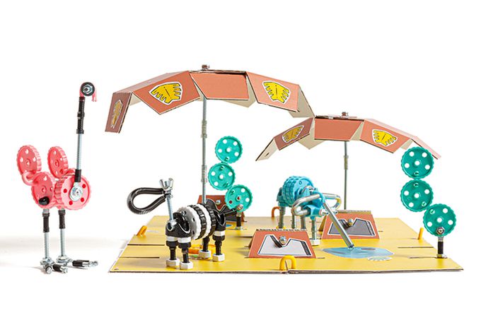 以色列 theOffBits - 機械積木-熱帶草原遊戲盒