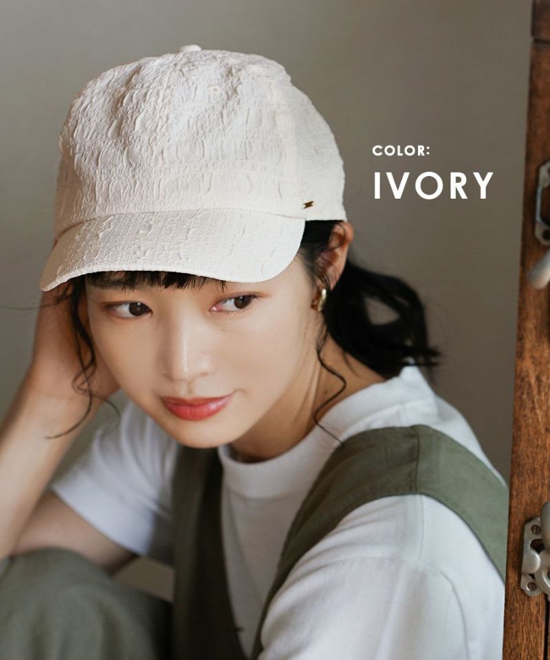 日本 zootie - 優雅雲朵皺縮棒球帽/老帽-氣質黑