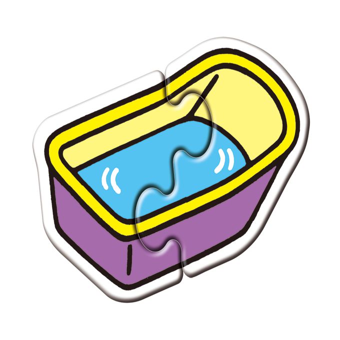 2片拼圖認知卡-生活用品(新版)