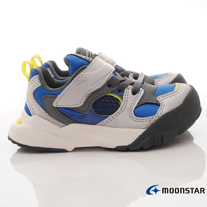 Moonstar日本月星 - 月星機能MSCN滑步車鞋(中小童段)-運動鞋-灰藍
