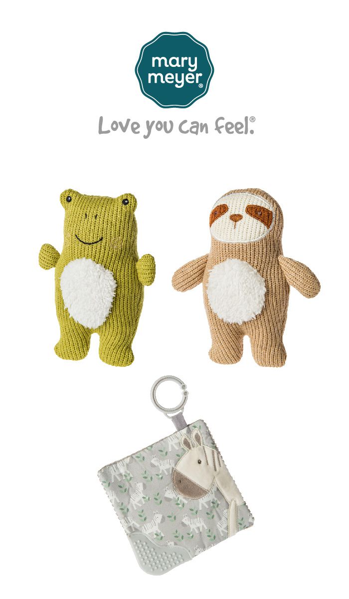 美國 MaryMeyer 蜜兒 - 針織臻藏禮盒B（柔軟手搖鈴*2+沙沙紙）