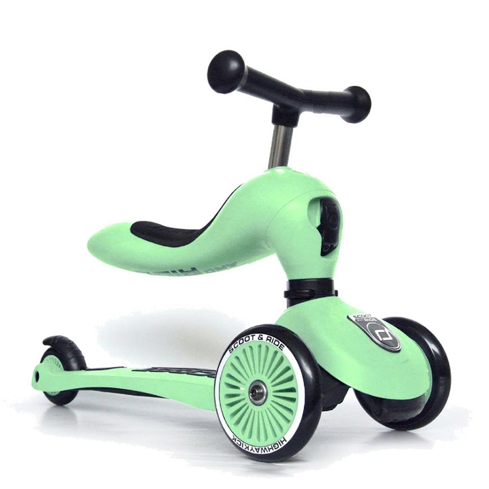 奧地利 Scoot & Ride - Kick1 Cool飛滑步車/滑板車-奇異果