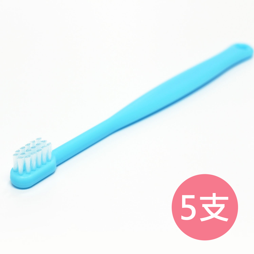 akachan honpo - 牙刷3～5歲-5支入-藍色