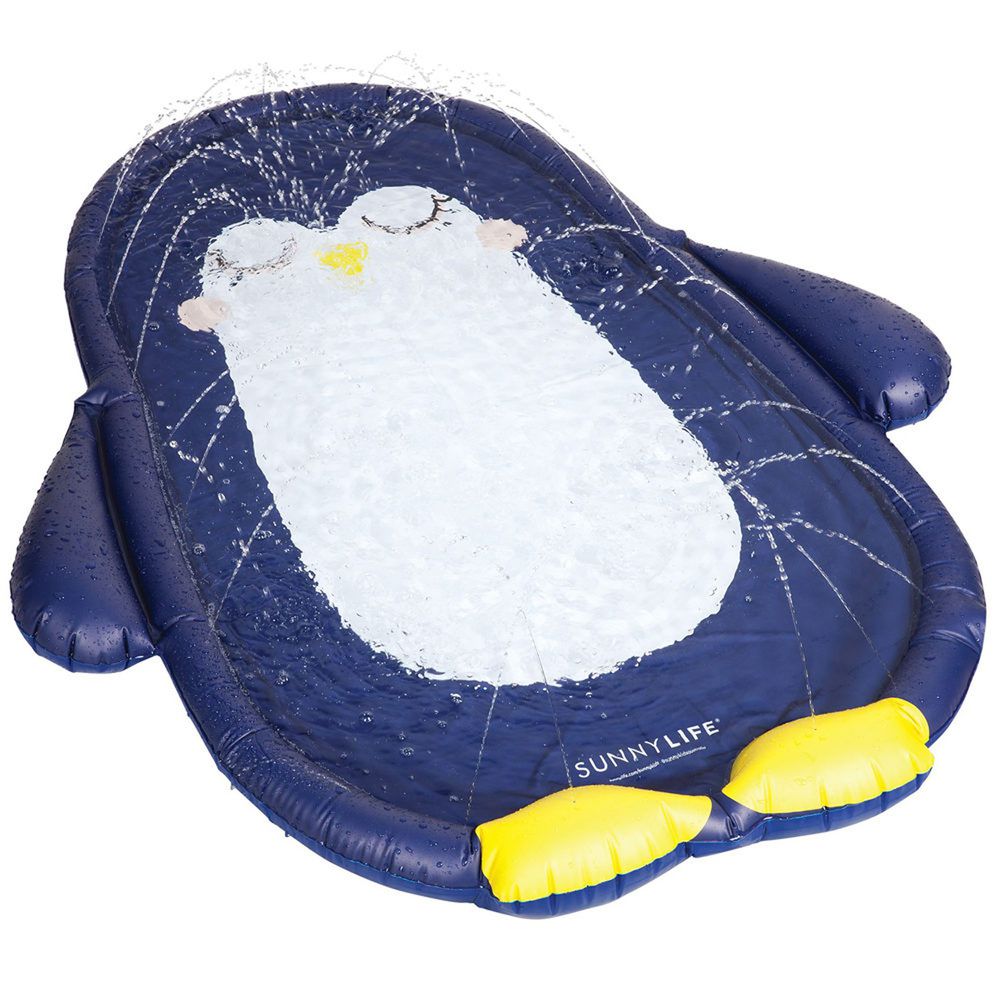 澳洲 Sunnylife - 充氣噴水游戲墊泳池玩具-企鵝
