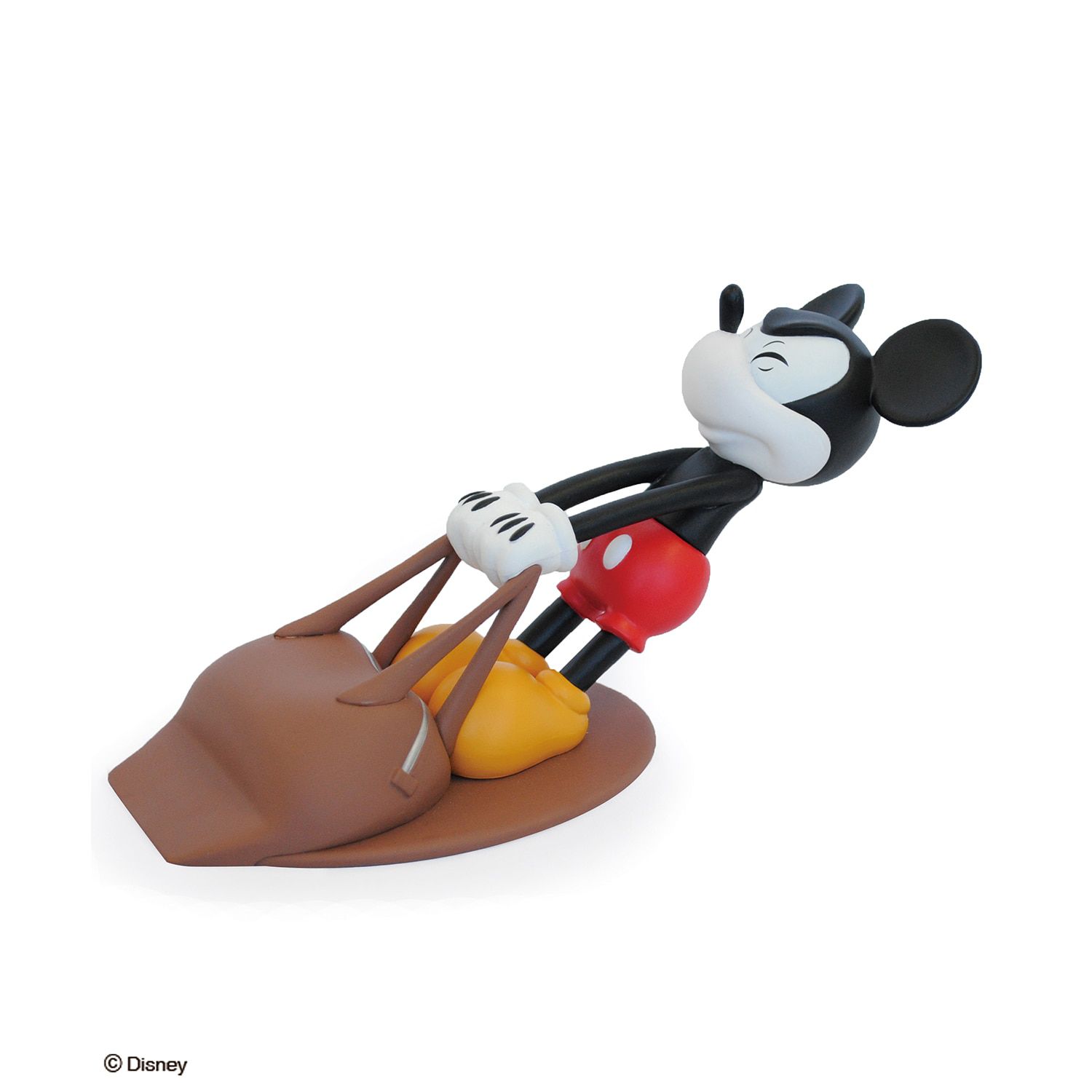 日本千趣會 - 迪士尼 造型門檔/門阻-米奇行李 (18×8×9.5cm)