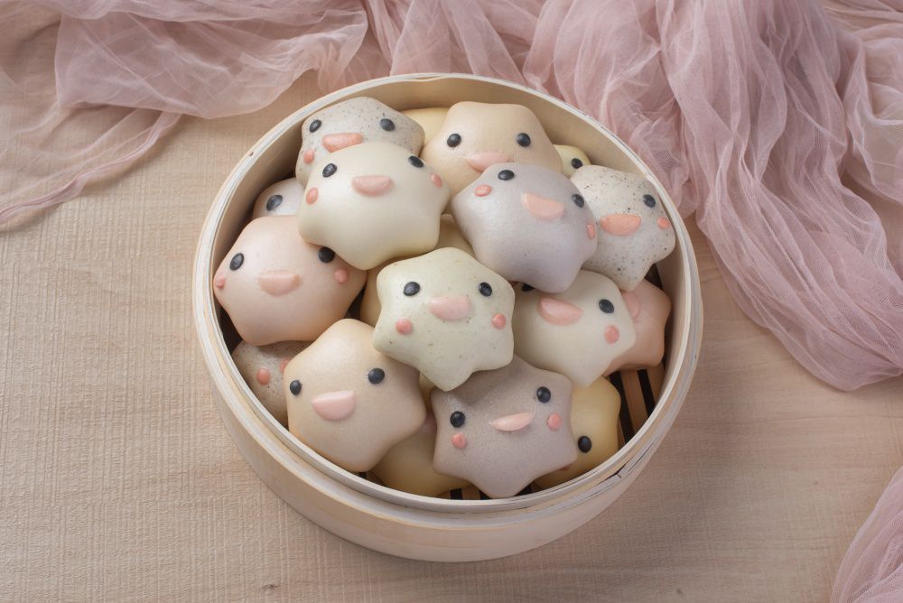 老甜媽手工饅頭 - 微笑小星星饅頭-12入360克