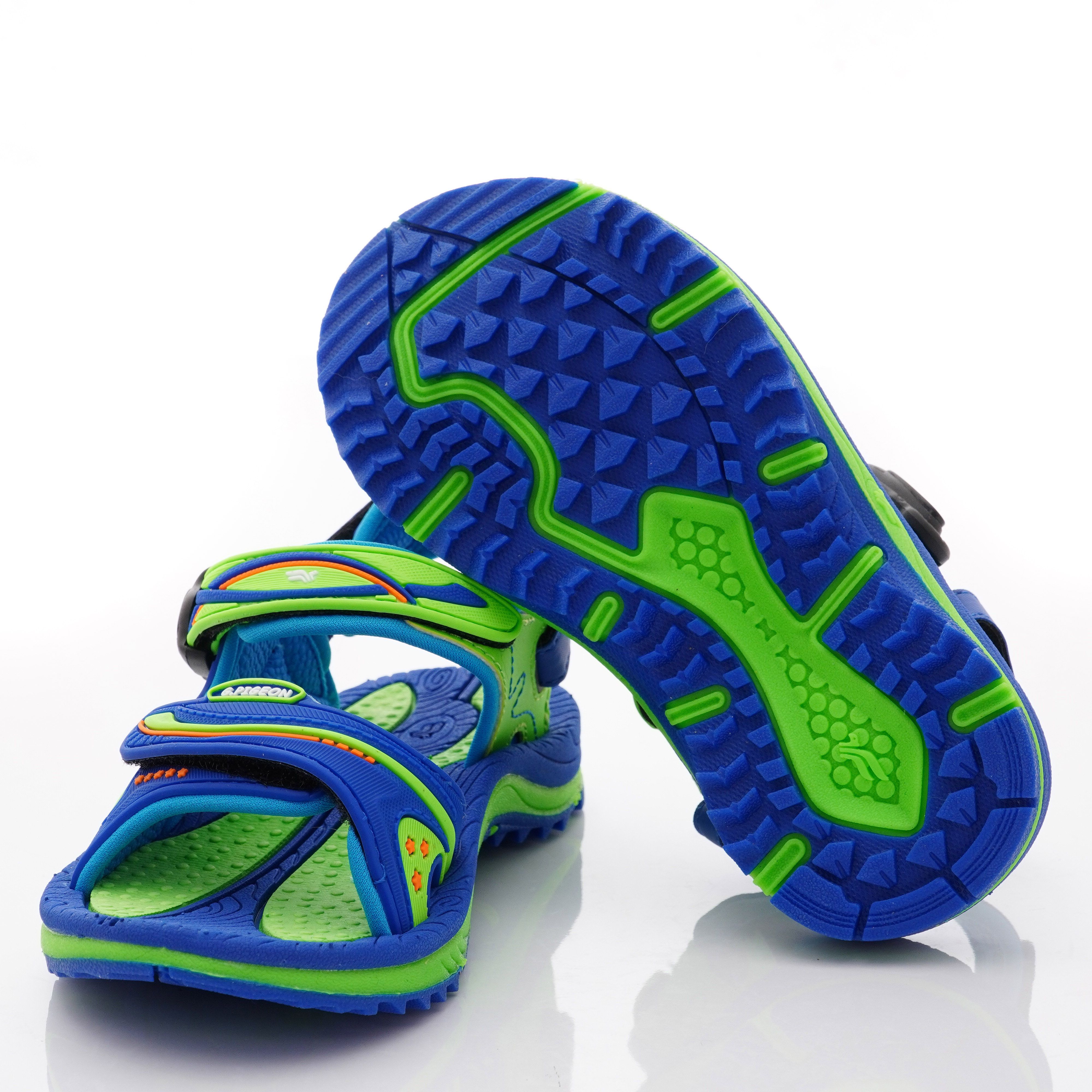 G.P - 造型磁扣兩穿涼拖鞋款(中小童段)-藍綠