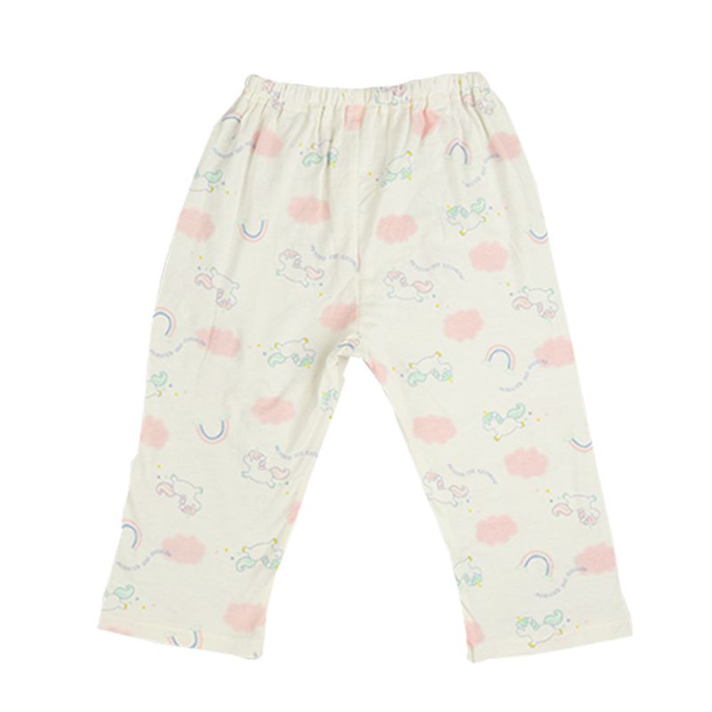 akachan honpo - 女短袖+長袖家居服-粉紅色