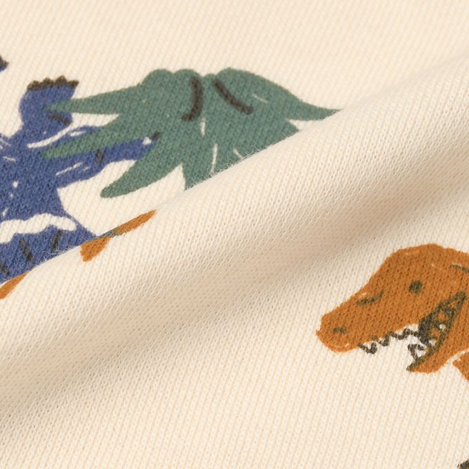 akachan honpo - 長袖休閒上衣-圖案-綠色