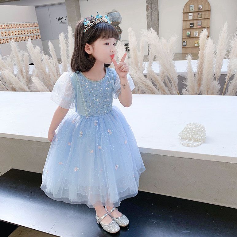 JB clothes - 21165藍色公主風洋裝