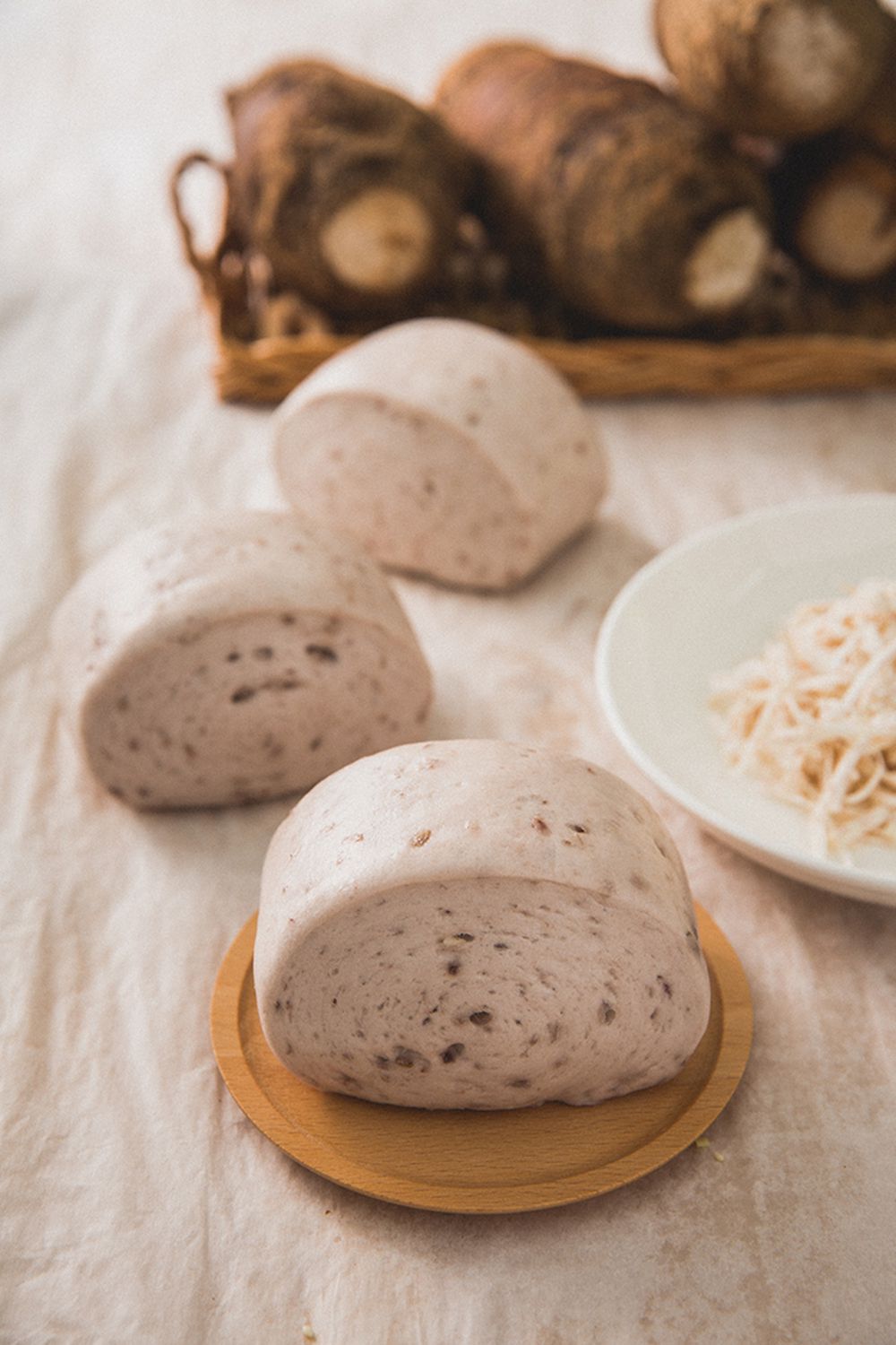 京采 Bao·Mantou - 芋香饅頭(4入，全素)