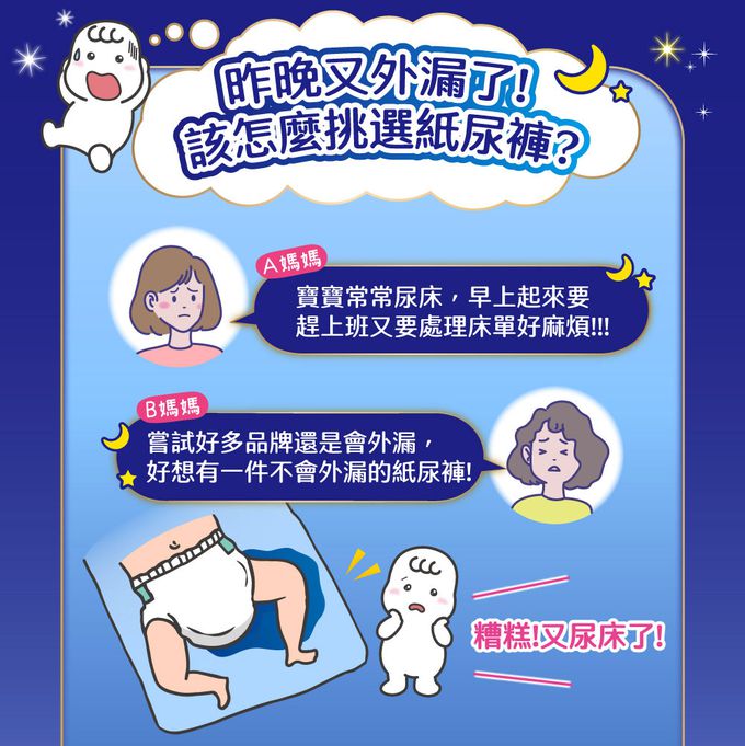 滿意寶寶 - 寶可夢晚安褲-女XL~XXL (22片x3包/箱)-黏貼 (XL)