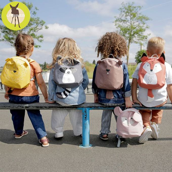 德國 Lassig - 兒童動物造型後背包-浣熊