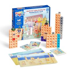美國hand2mind - Numberblocks數字積木 21-30學習遊戲組