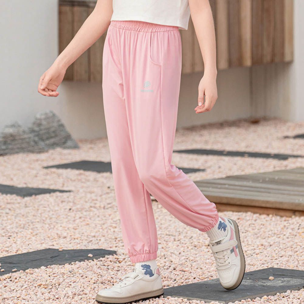 UPF50+涼感吸溼速乾防蚊褲-雙口袋-粉色