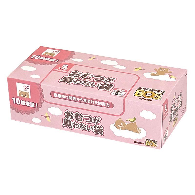 akachan honpo - 尿布防臭袋BOS 嬰兒用-S號310張