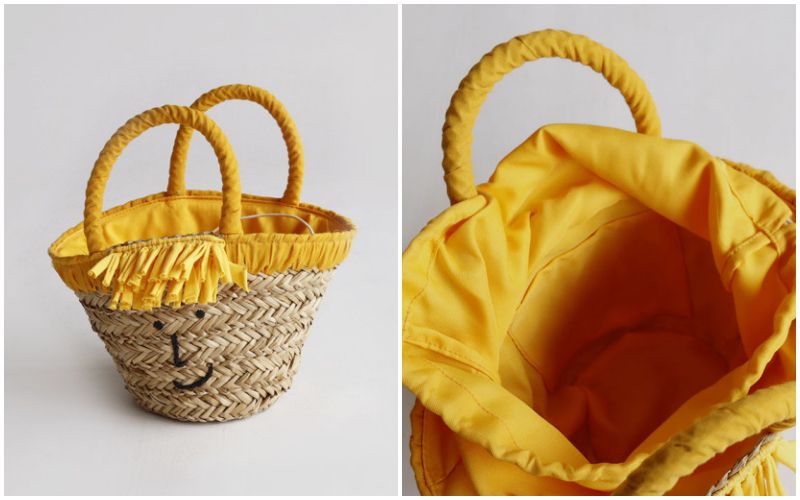 日本妞夏日最愛。草編包Ｘ編織包